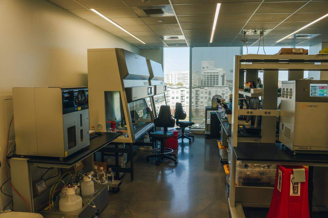 Tract Bio’s state-of-the-art lab offers enhanced laboratory infrastructure to support therapies for diseases.