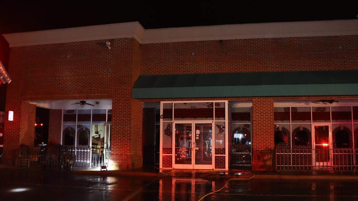 Investigators at the city’s fire department said multiple fires were intentionally set at a vacant restaurant in northwest Charlotte on Sunday.