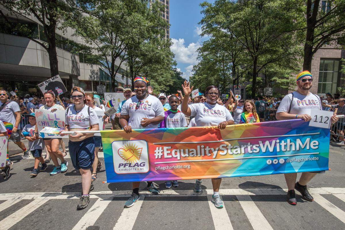 The Charlotte Pride Festival & Parade is free to attend.