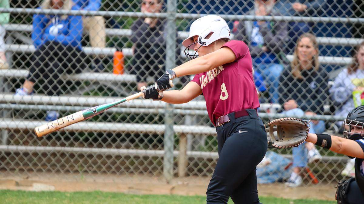 Cannon Cougars Maddie hits a home run with the bases loaded