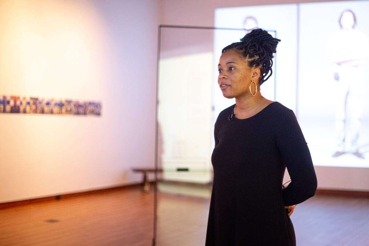 Alexys J. Taylor talks about the “...and justice for all” exhibition at the Gantt Center for African-American Arts + Culture in uptown Charlotte. It examines a range of topics surrounding the high incarceration rate of people of color. Among the four artists featured in the exhibit is N.C. artist Sherrill Roland who was wrongfully convicted and spent 11 months in prison. The exhibit is open through April 12.