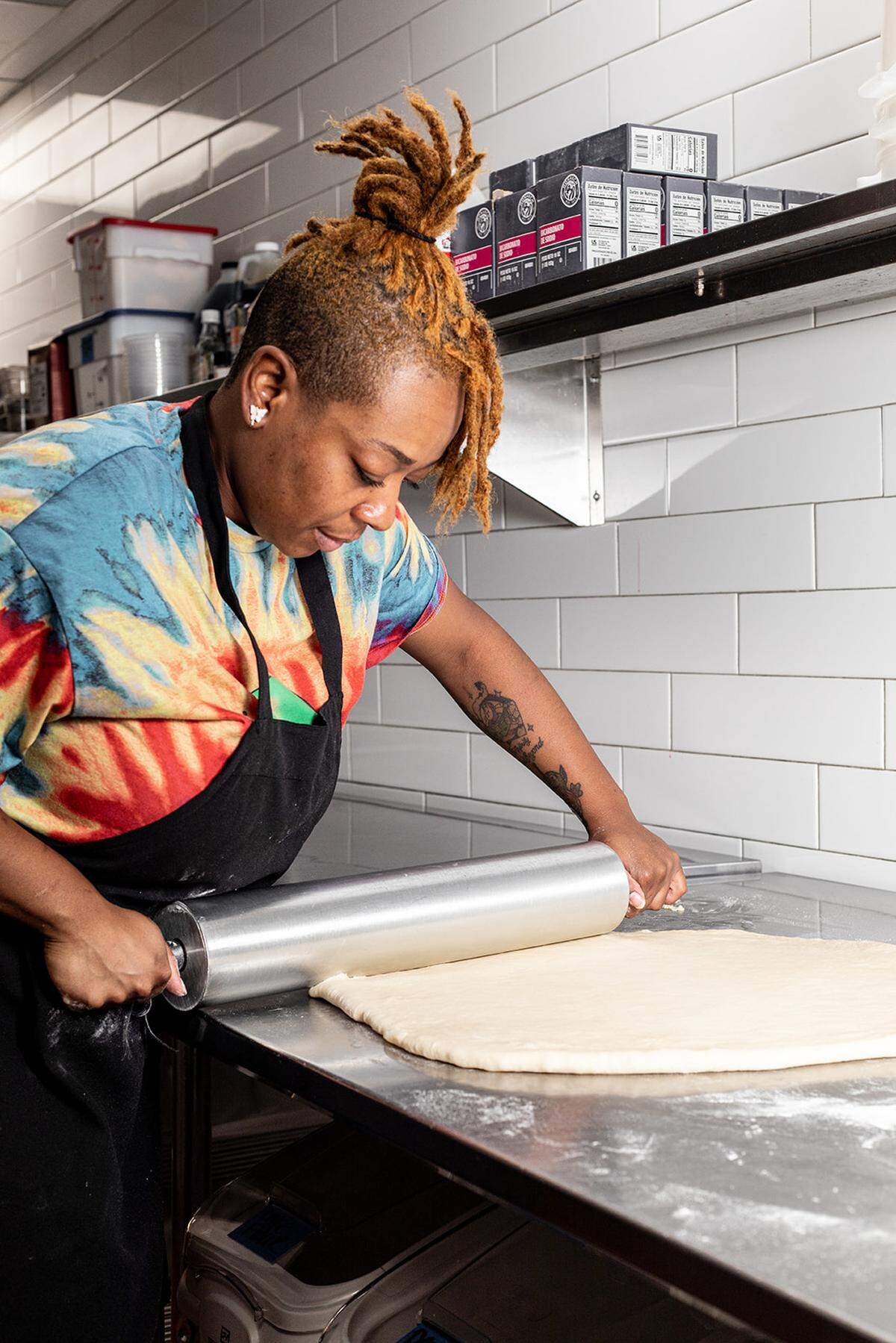 Chef Jasmine Macon makes White Chocolate & Pecan Farro Cookies to serve to loved ones during the holidays.