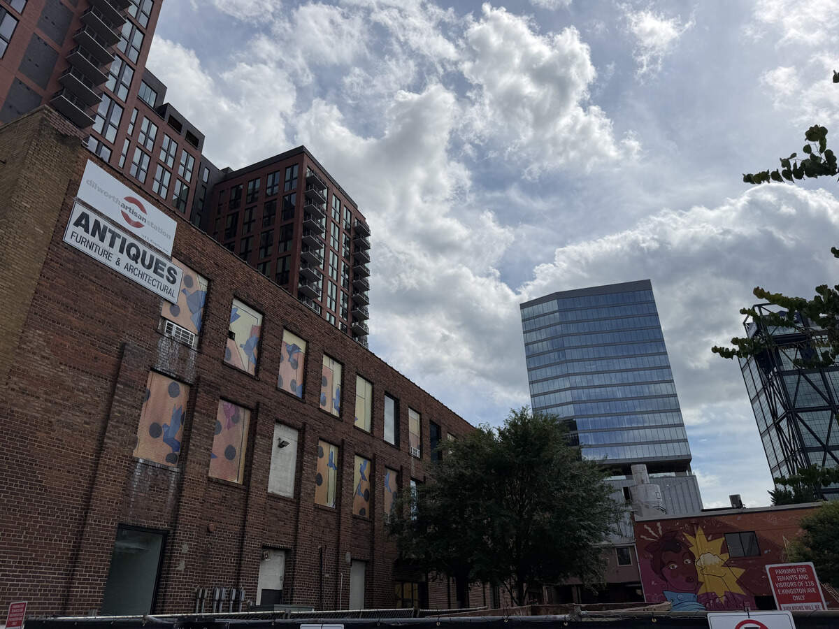 Dilworth Artisan Station is a historic mixed-use arts campus that houses working artist studios, galleries and creative businesses.
