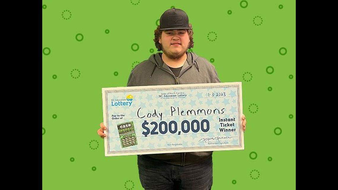 Cody Plemmons of Arden apparently still hasn’t decided how he’ll spend his winnings, according to an NC Lottery news release.