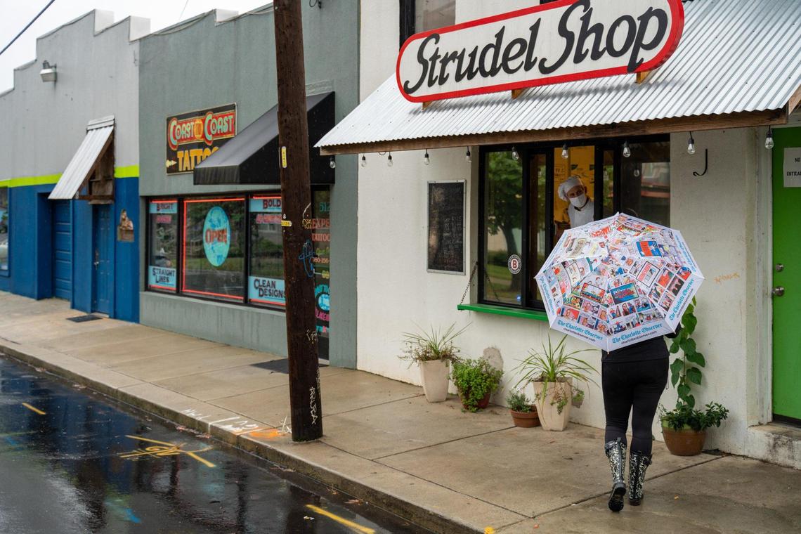 The Strudel Shop, which offers hearty strudels and dessert strudels, is closing its location at Area 15.