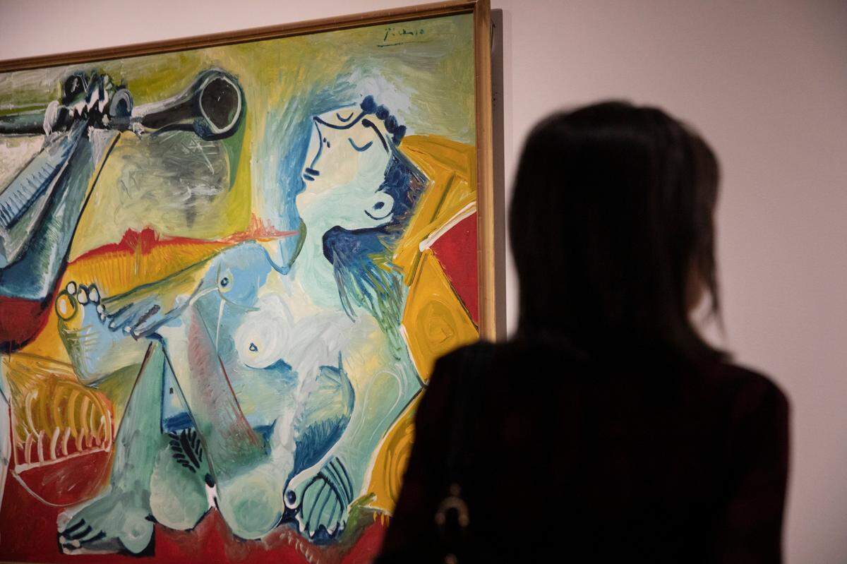 The Mint Museum’s "Picasso Landscapes: Out of Bounds" exhibit ends Sunday, May 21. Pablo Picasso (Spanish, 1881–1973).&nbsp;The Aubade, January 19–20, 1965, oil on canvas. Association of Friends of the Petit Palais, Geneva, 10444 © 2023 Estate of Pablo Picasso / Artists Rights Society (ARS), New York