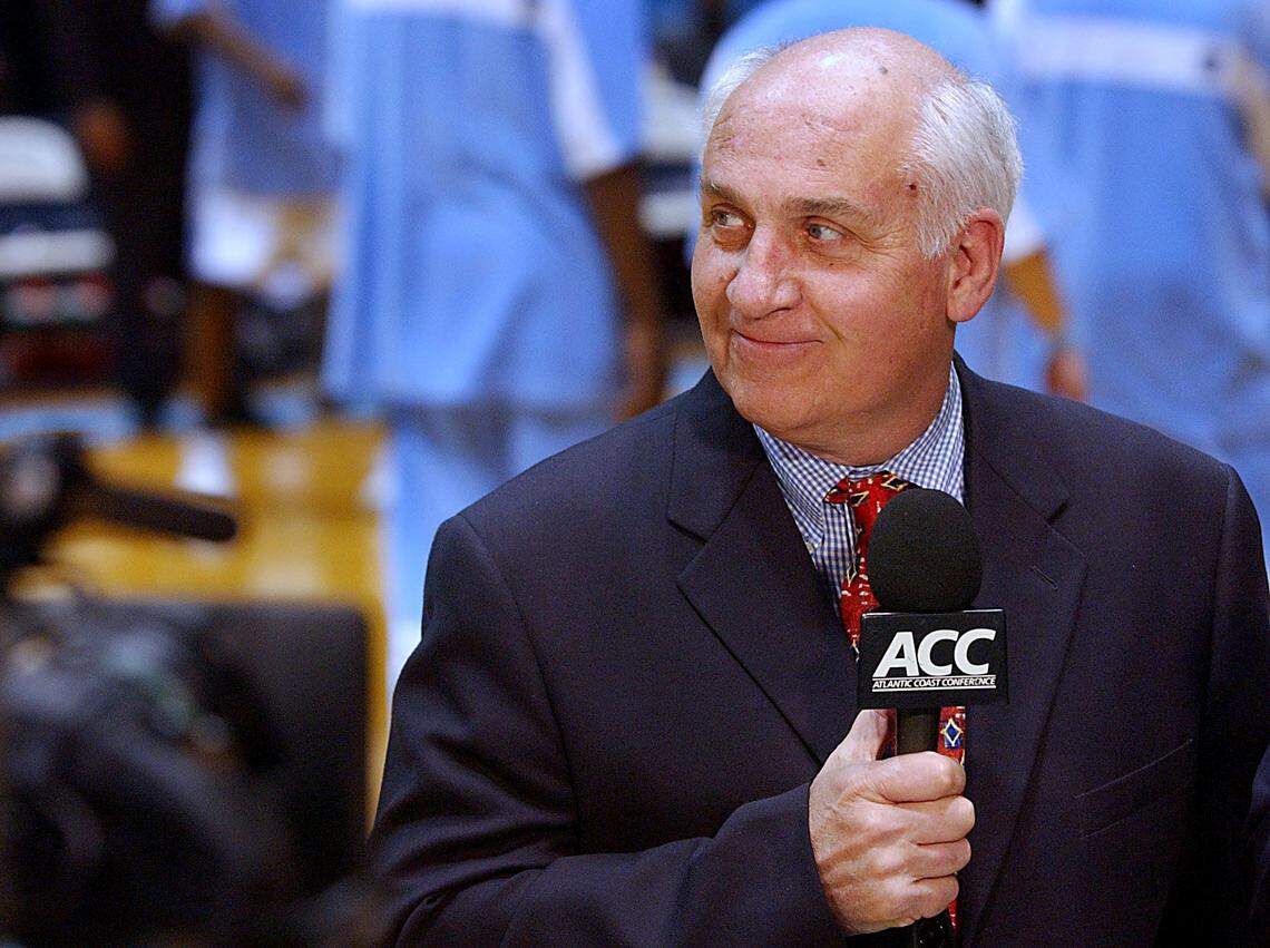 Longtime college basketball announcer Billy Packer, who partnered with Jim Nantz during numerous Final Fours. “He really, truly was the voice of college basketball longer than anyone,” Nantz said.