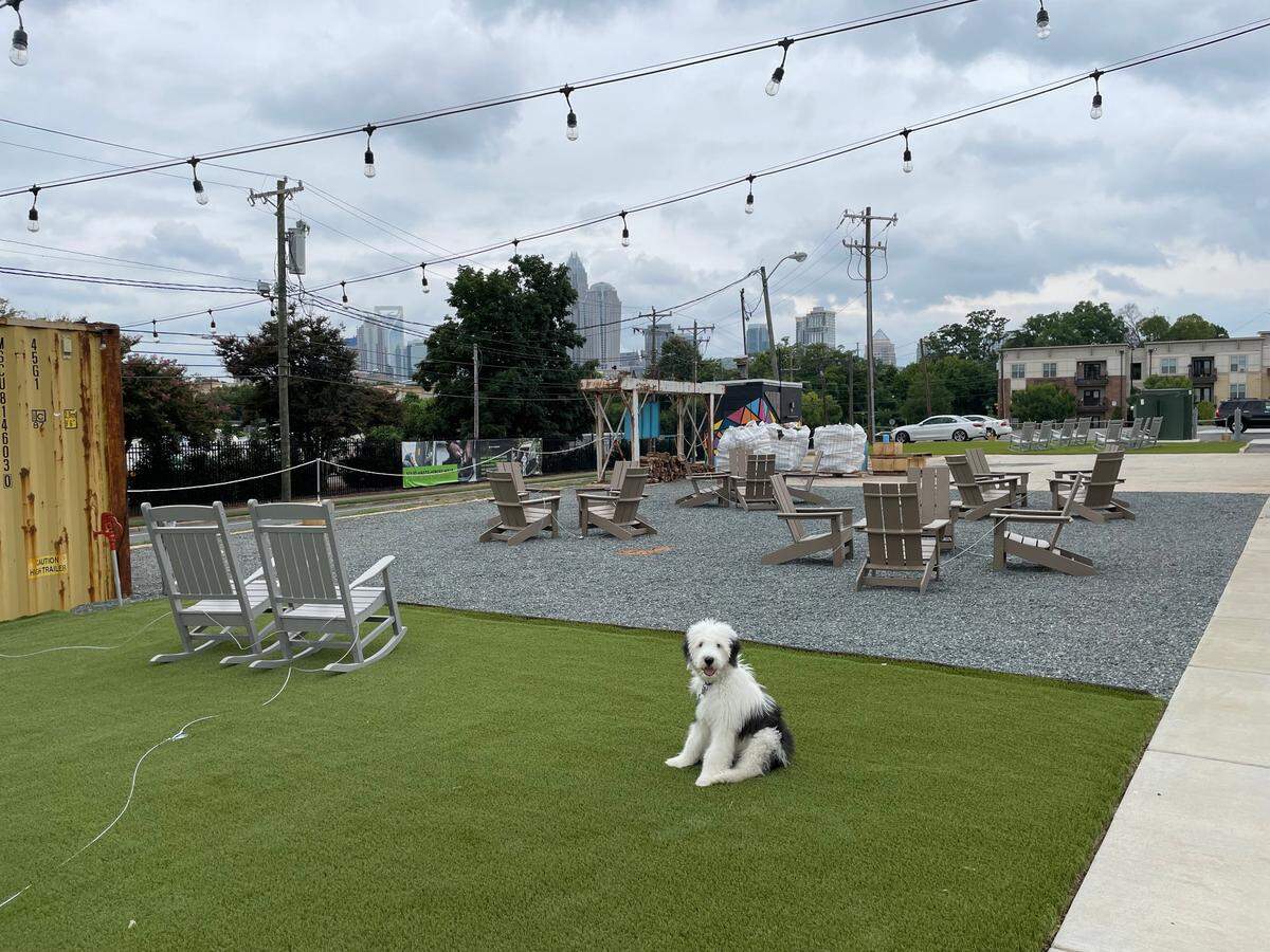 Repour is now open at the Innovation Barn, with plenty of outdoor space.