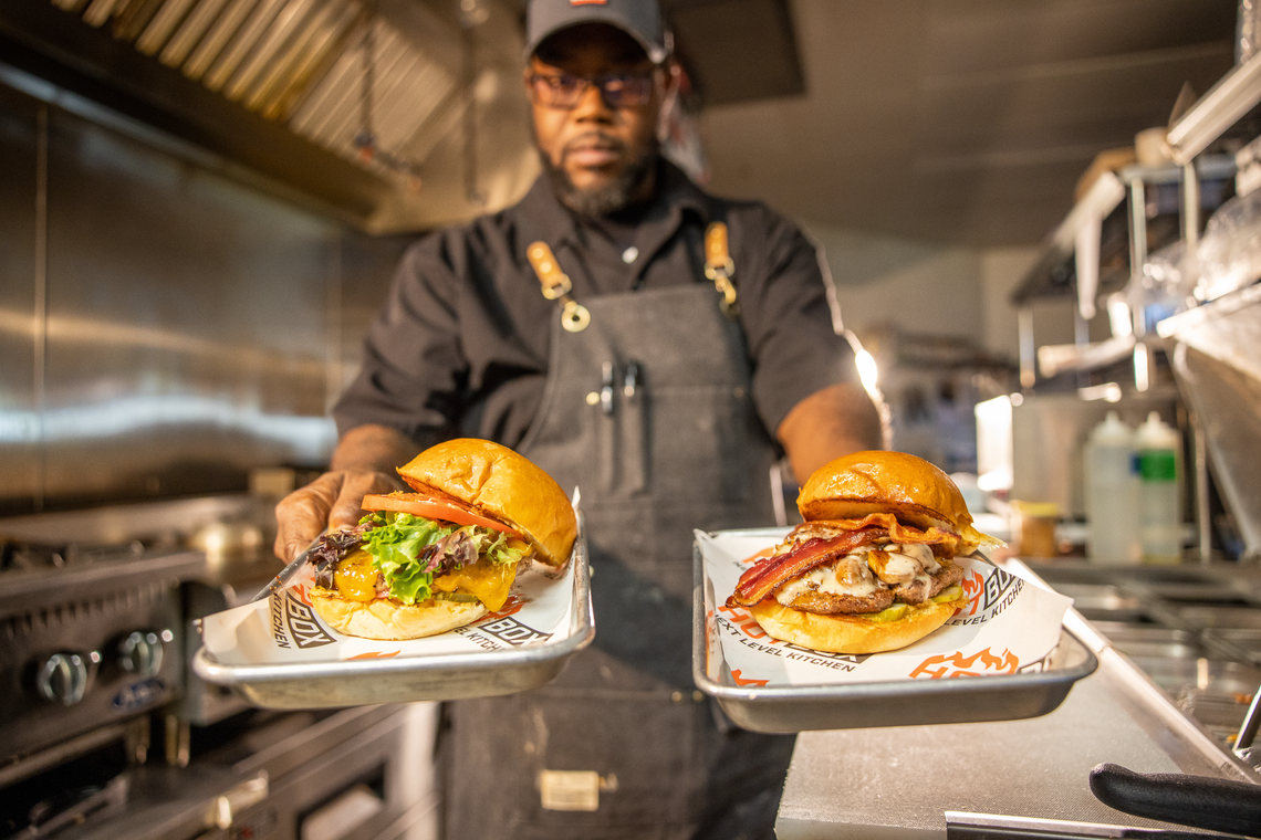 Chef Michael Bowling’s venture HBX Burgers opened as a ghost kitchen at Charlotte’s South End Eats.