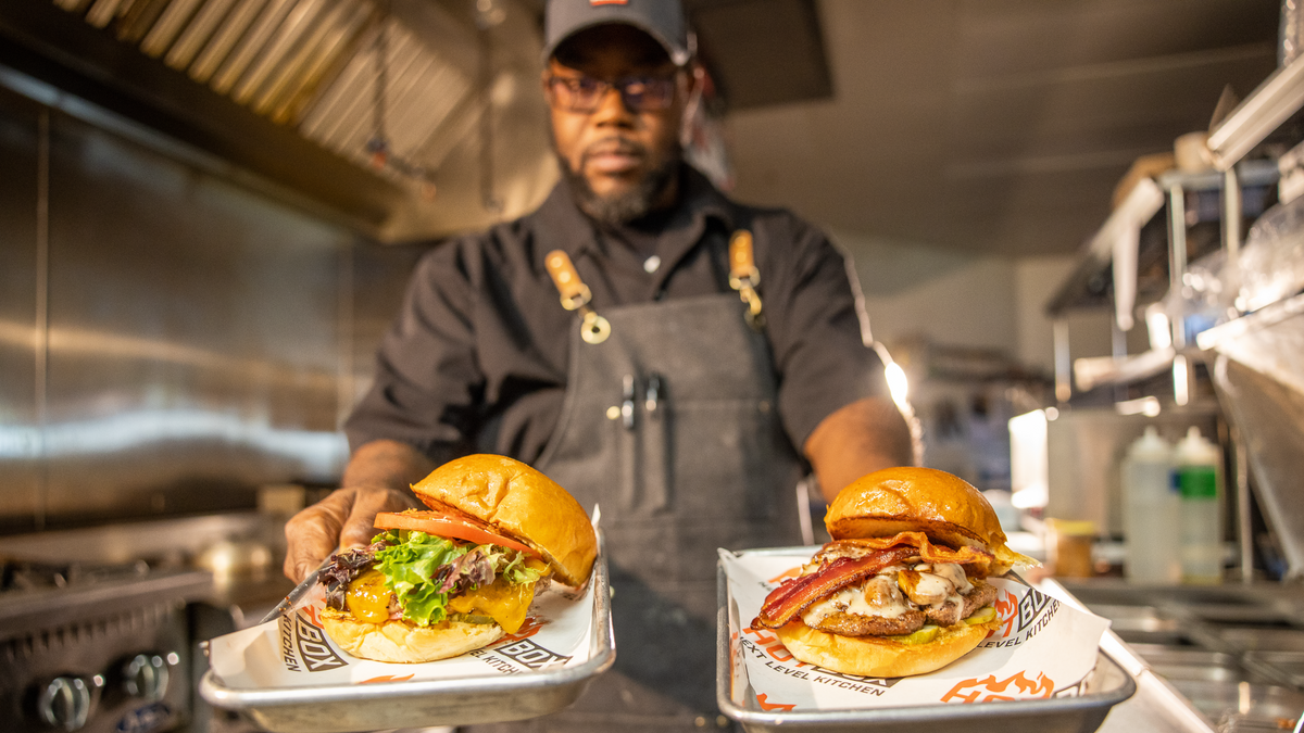 Chef Michael Bowling’s newest venture, HBX Burger, opens as a ghost kitchen at Charlotte’s South End Eats.