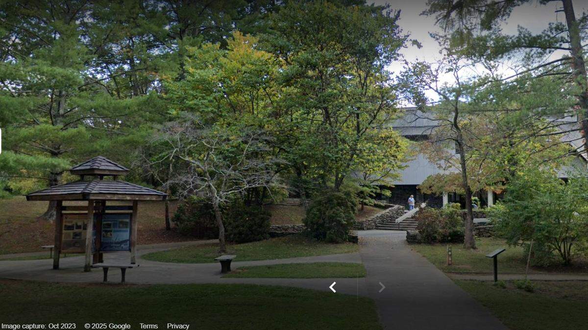 An “improvised incendiary device” was found in a pull-off area near the Blue Ridge Parkway and the Folk Art Center in North Carolina, officials said.