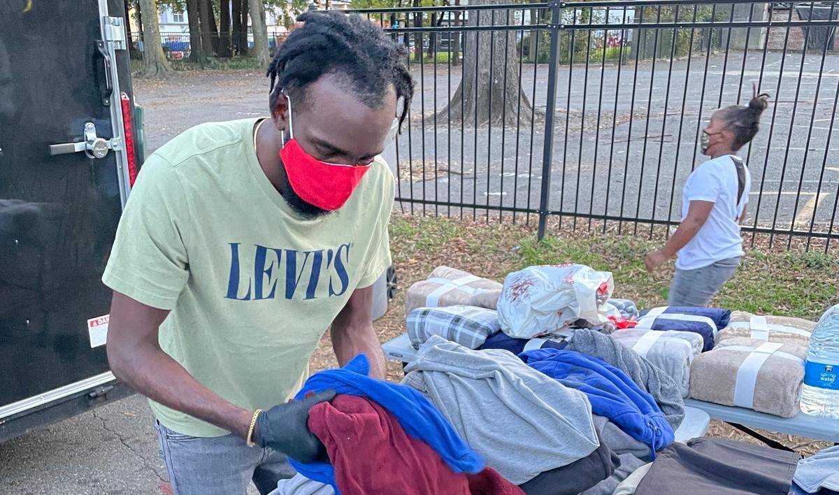 Getting involved and giving back to local Charlotte charities including Block Love and the Creative Players Foundation is a priority to Roberts.