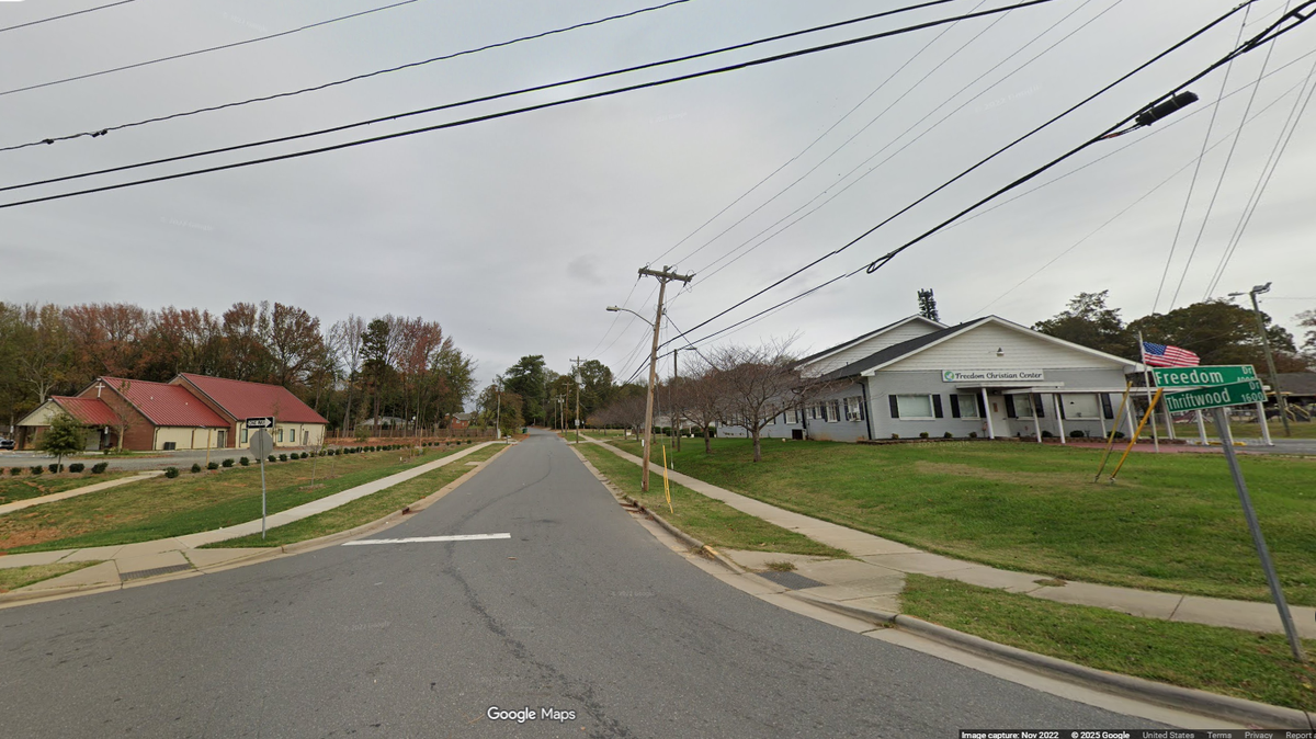 Charlotte-Mecklenburg police found a body in the 1600 block of Thriftwood Drive, which is just north of Freedom Drive.l
