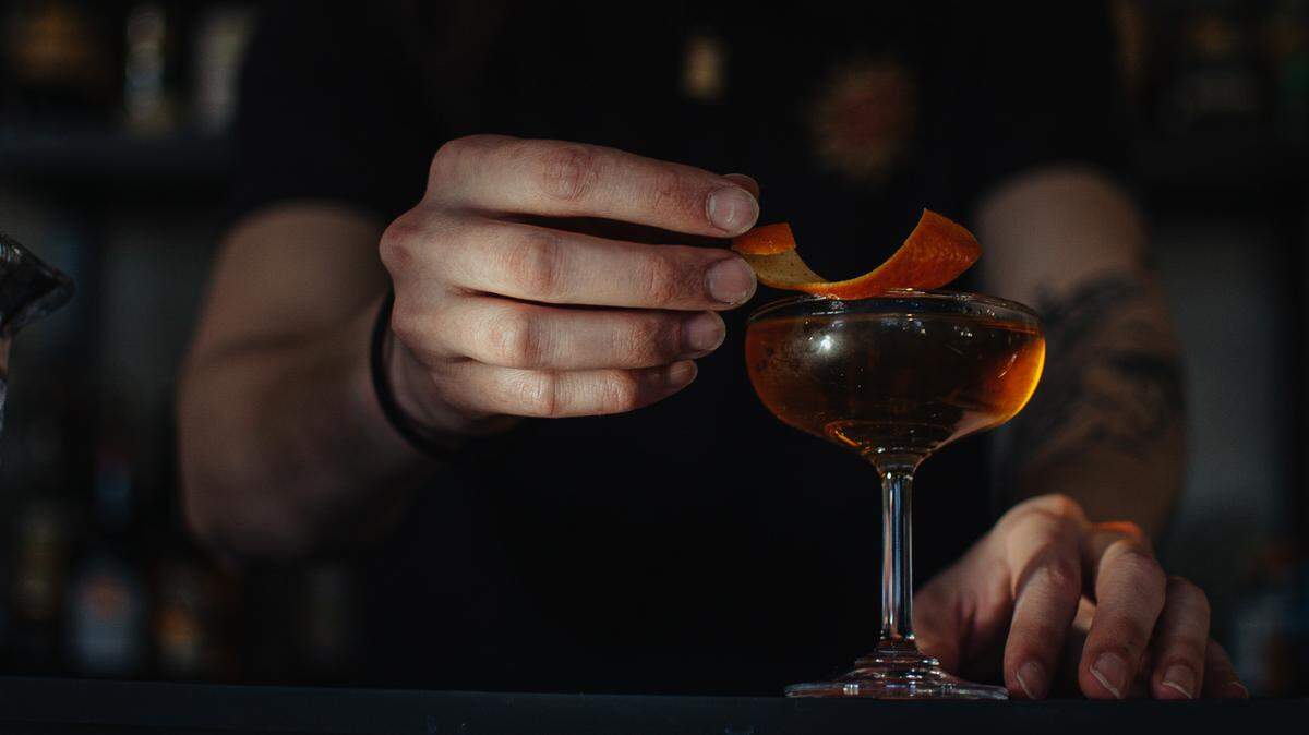 Room Service is a new cocktail and small bites lounge at Camp North End.