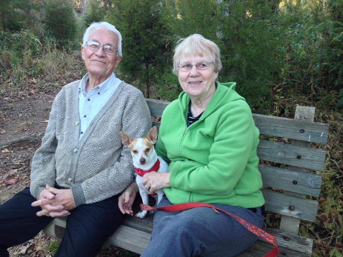 Steve and Abby Fowler were married for almost 57 years, and she was by his bedside when he died in December. They met while riding a school bus to attend junior college in Paris, Texas.