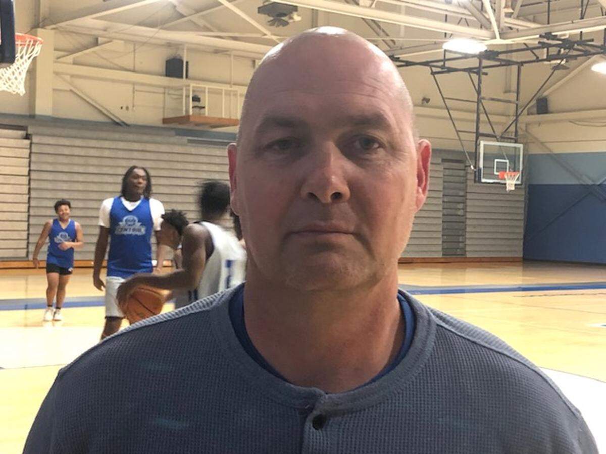 R-S Central boys basketball coach Greg Wright