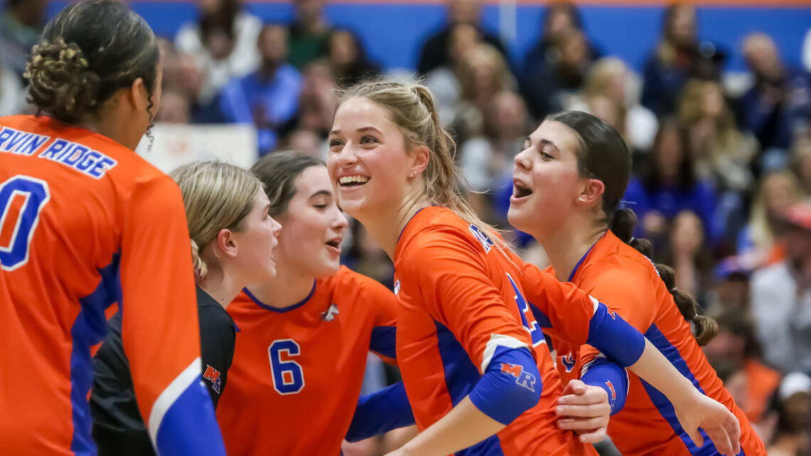 Marvin Ridge rolls over Cox Mill, heads back to NCHSAA volleyball state final