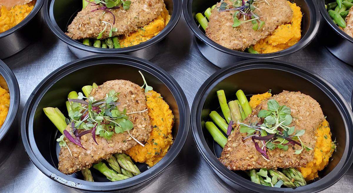 Chef Anthony Smith’s dishes are packed with color, flavor and flair.