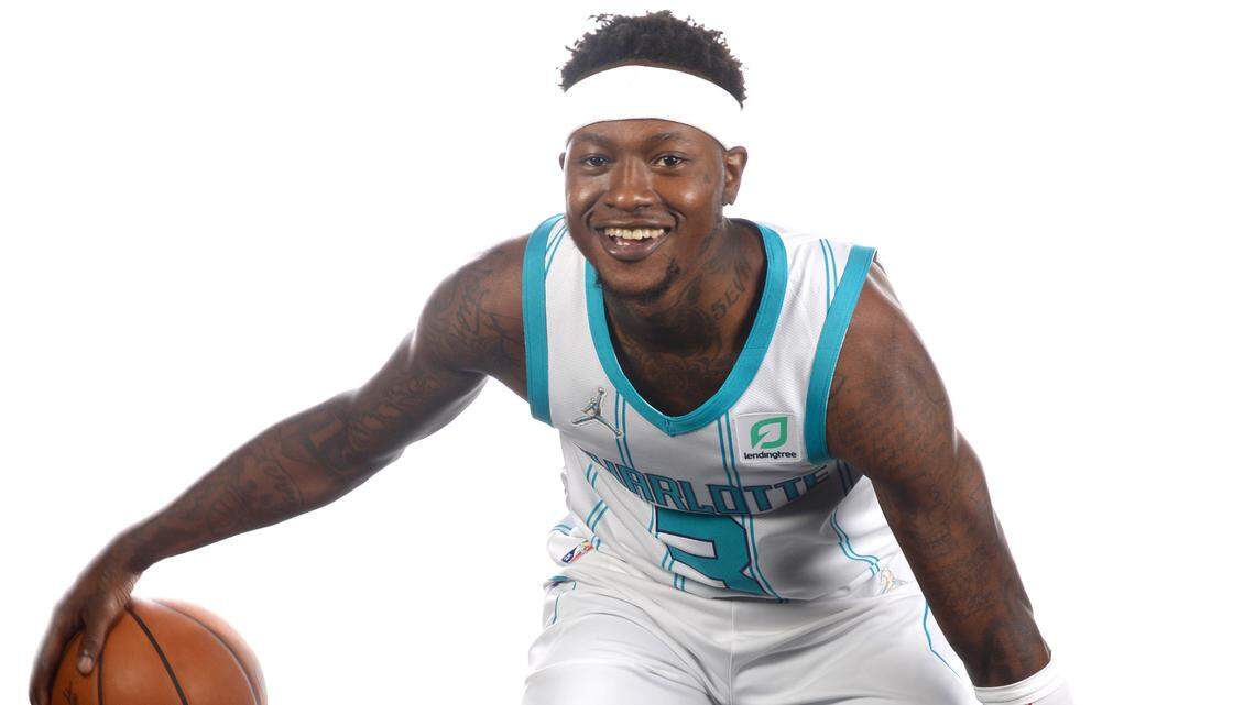 Hornets guard Terry Rozier has become a leader on the team and is entering his third season in Charlotte.