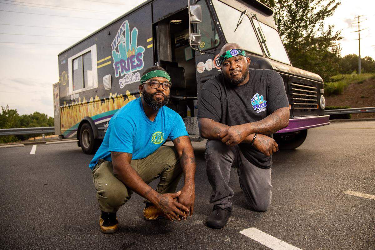 What the Fries owners and chefs Jamie Barnes and Greg Williams are opening a new restaurant near Pineville-Matthews Road in early 2021.