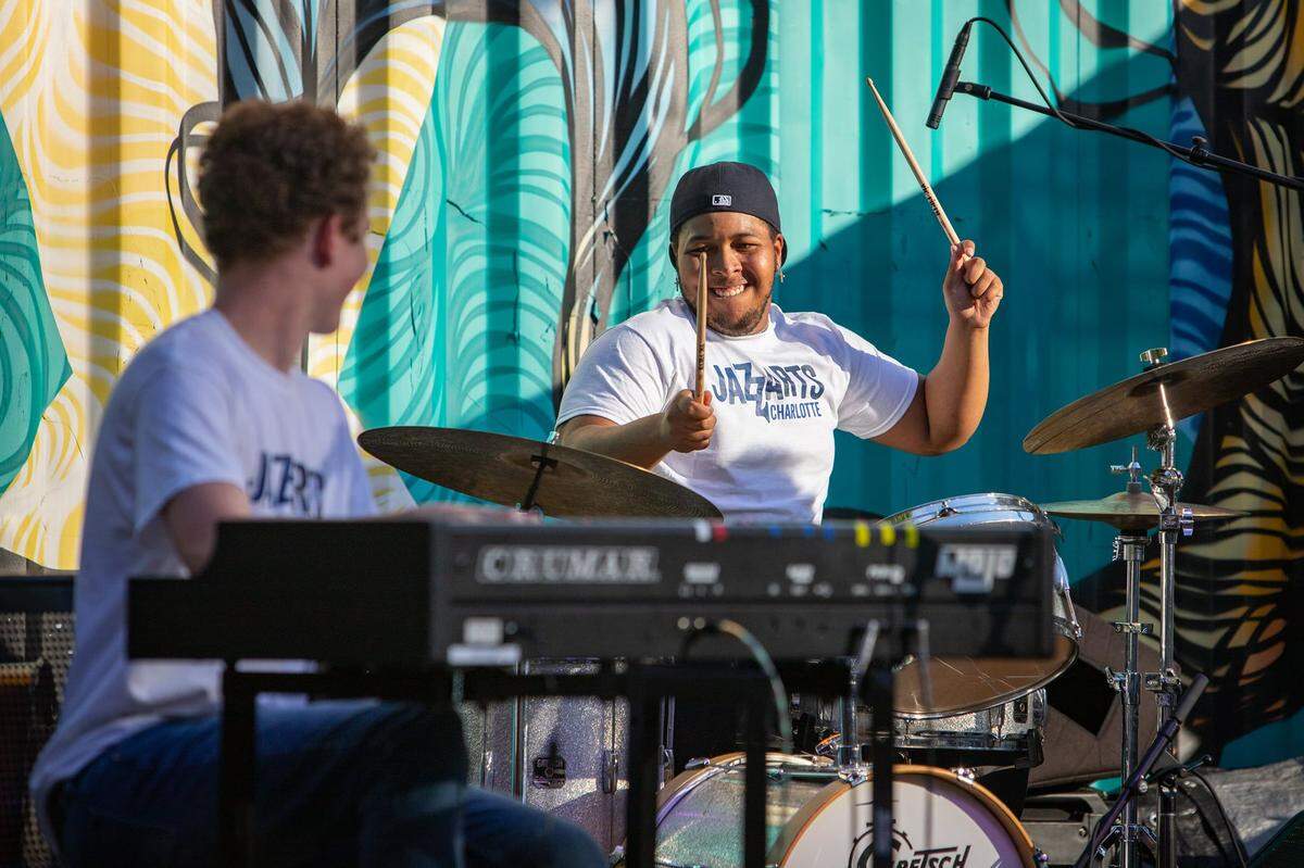 As part of the Southern Cultural Treasures recognition, JazzArts Charlotte received $300,000 in general operating grants through March 2025. Seen here is JazzArts at Victoria Yards.