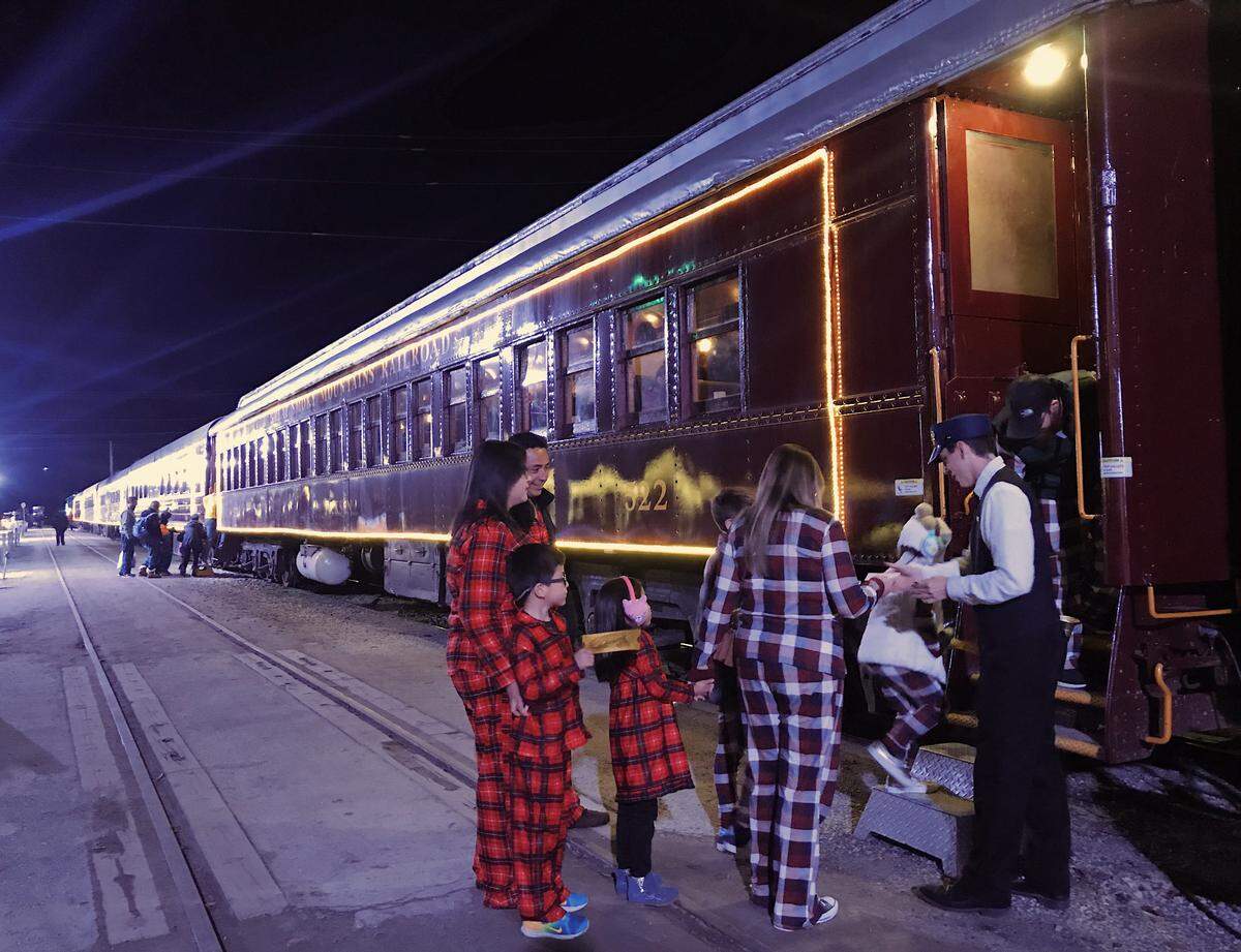 The Polar Express in Bryson City is a cherished holiday tradition for many families.