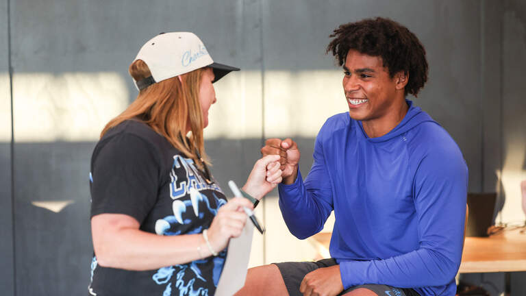 A fun Q&A: Panthers’ Jalen Coker spends evening with Charlotte Observer readers