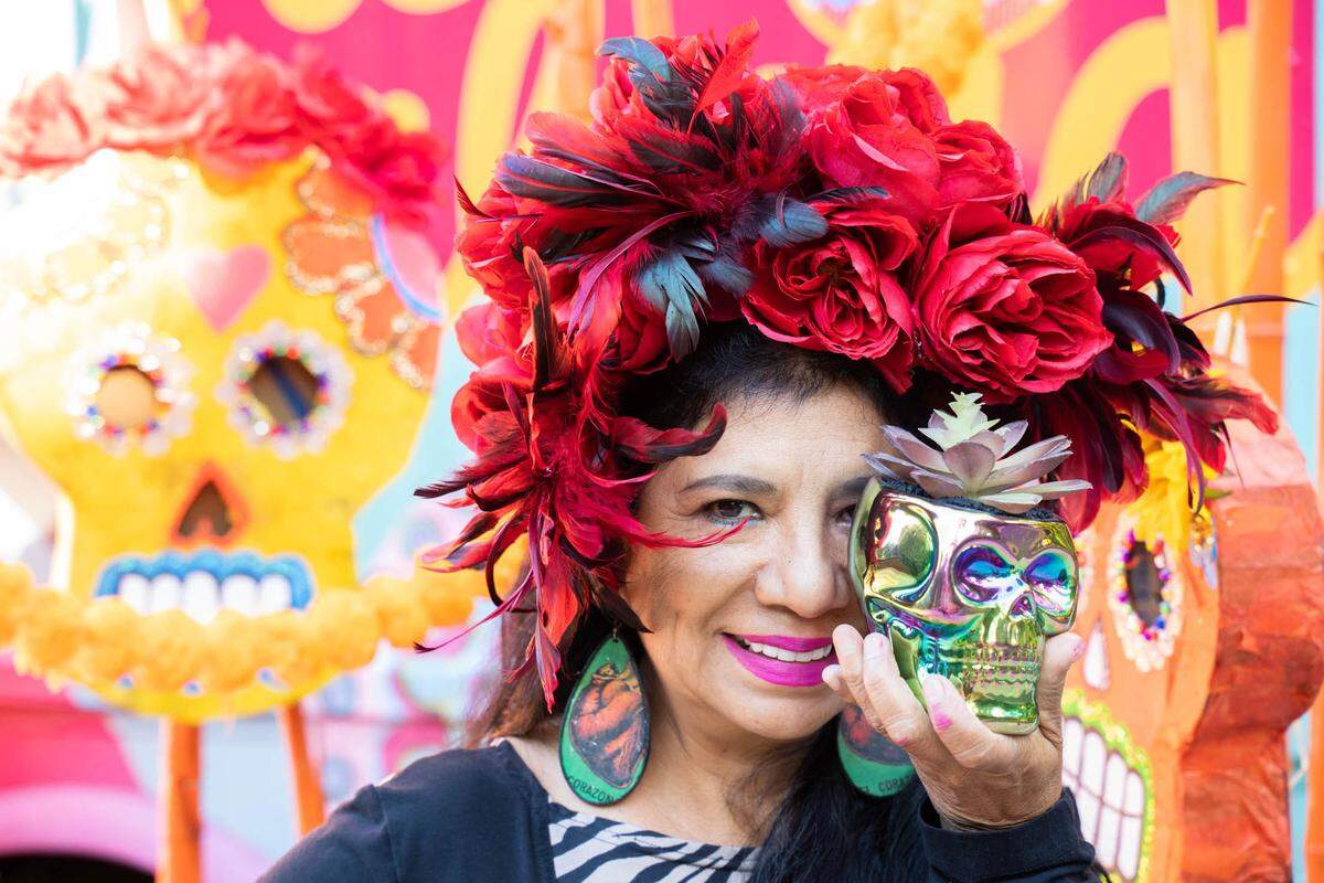 Rosalia Torres-Weiner is hosting a celebration for el Dia de Los Muertos at the Popp-Martin Student Union Art Gallery at UNCC.