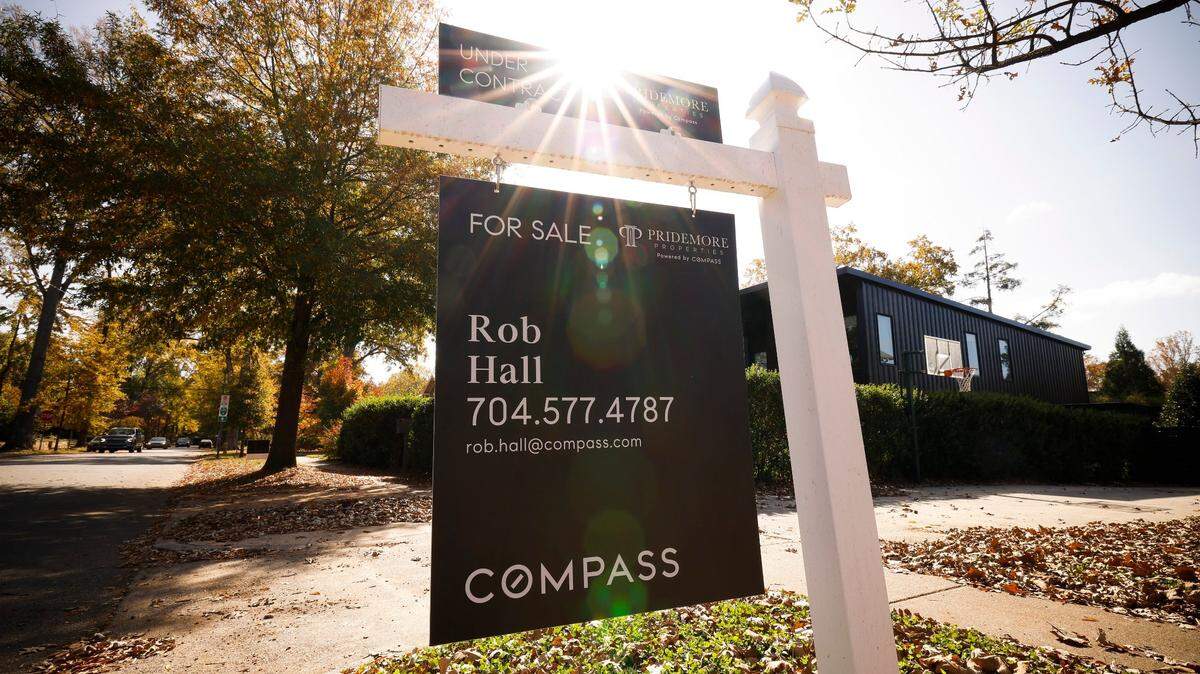 A for sale sign.