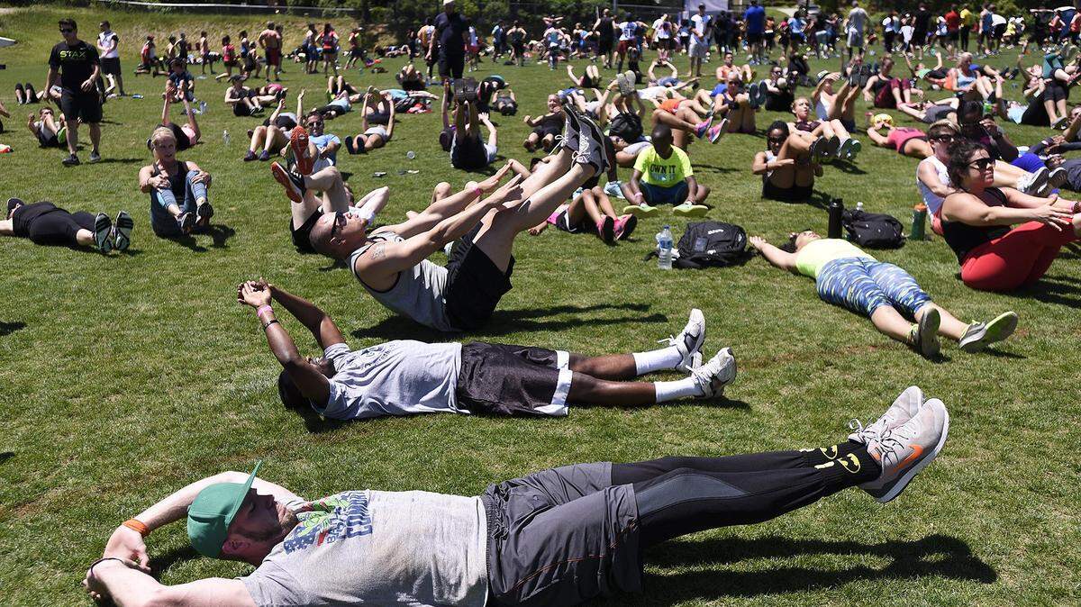 Stax fitness boot camp. Charlotte Observer file photo