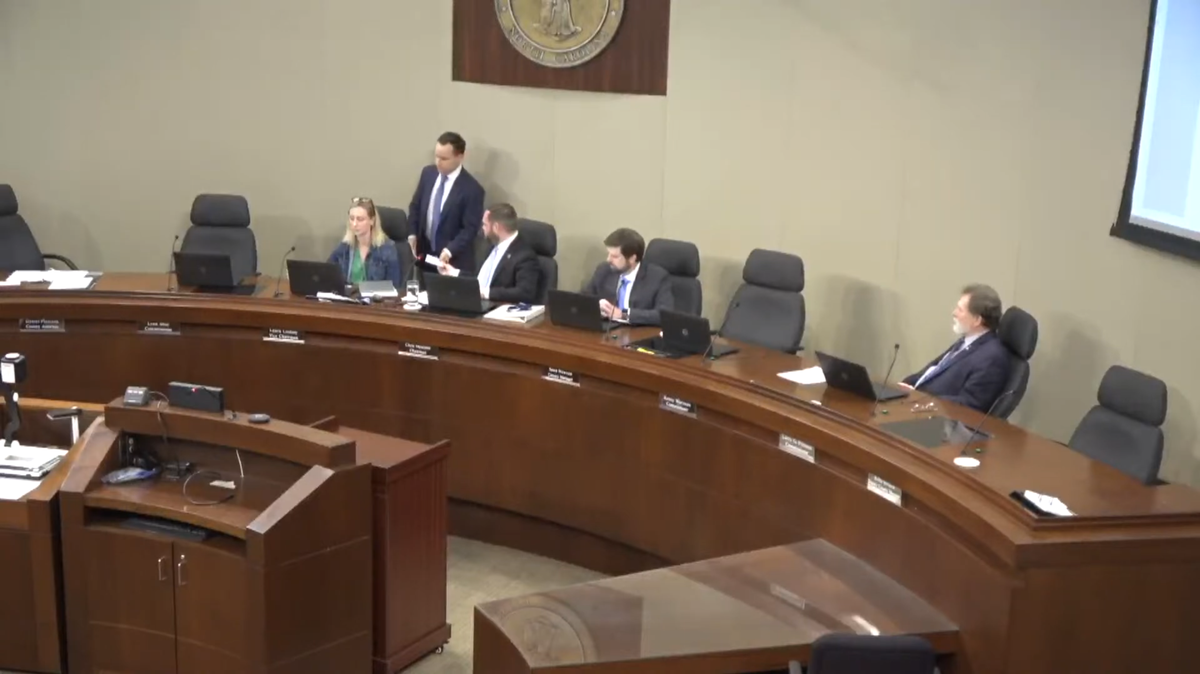 Cabarrus commissioners vote Thursday to pick LaMarie Stripling to a seat currently held by Chris Measmer, who expects to be appointed to a seat in the North Carolina Senate. The vote was 3-0, with Measmer voting “present” but counted among those voting “yes.”