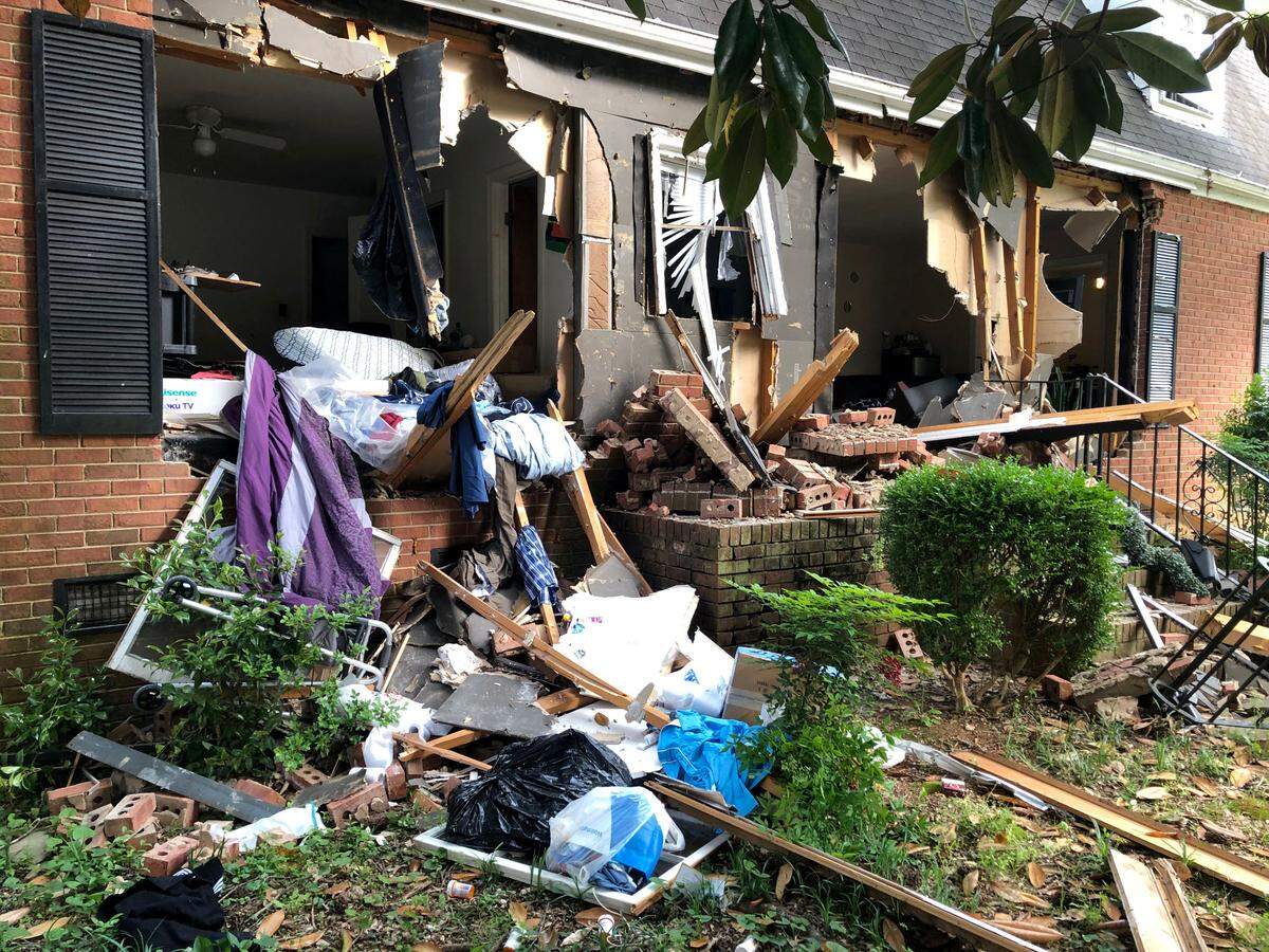 The home at 5525 Galway Drive in Charlotte where 4 officer died and 4 injured during a shooting on Monday, April 29, 2024 when the officers were serving warrant