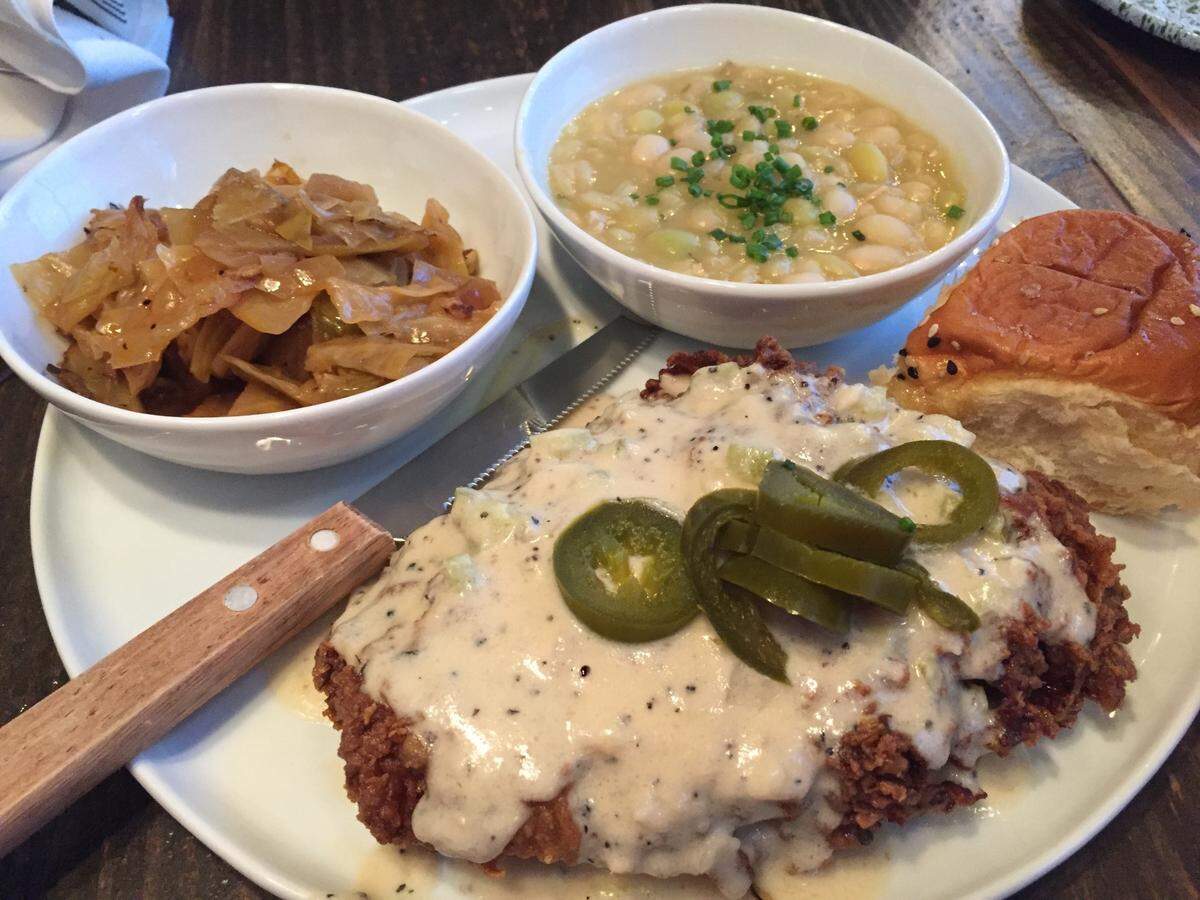 Old Town Kitchen & Cocktails’ Country Fried Steak.
