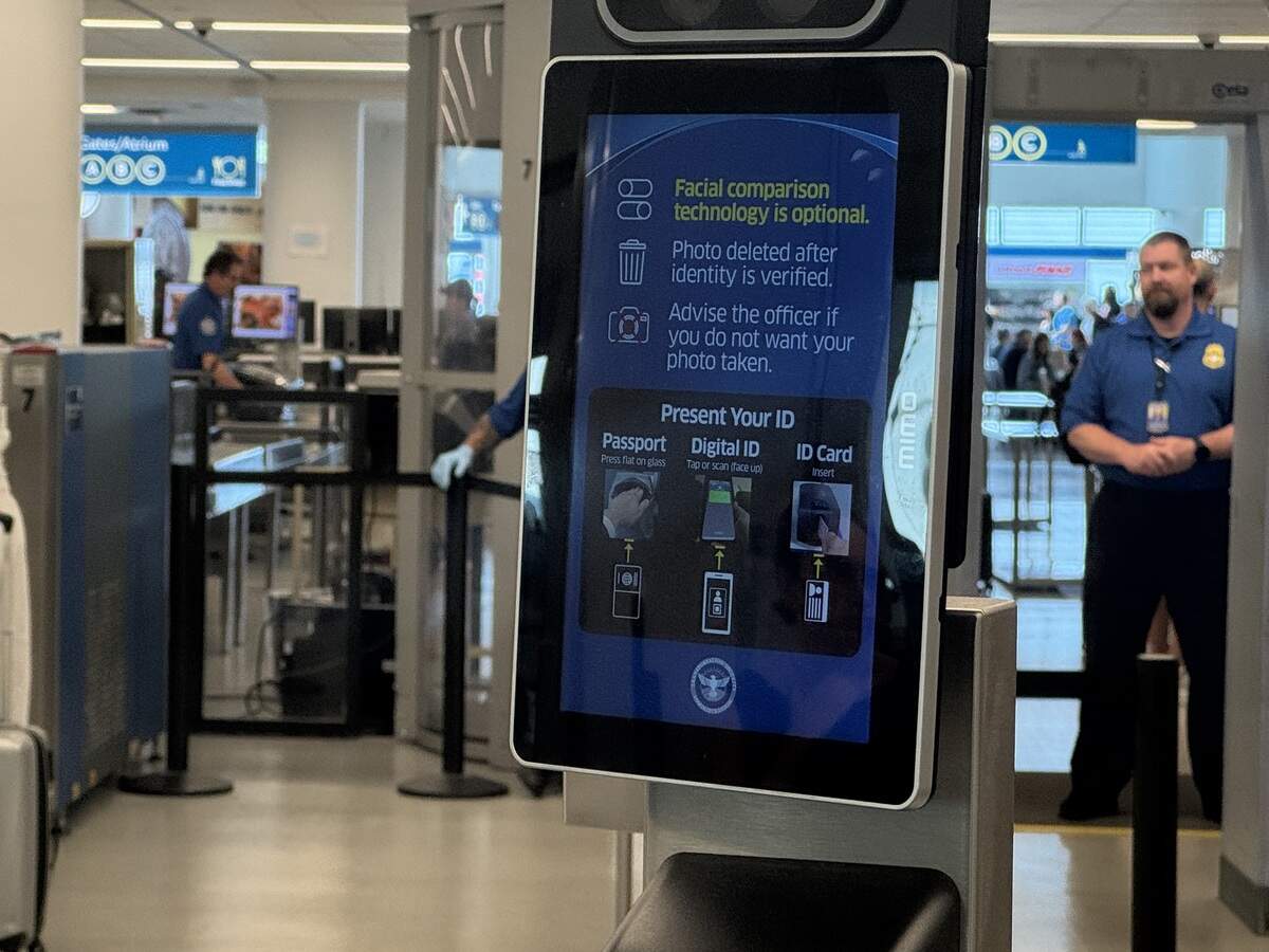 The new e-gates at Charlotte Douglas International Airport uses biometric verification to match TSA Precheck members’ faces with their IDs.