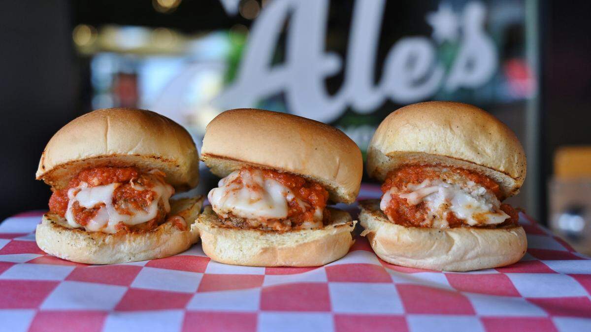 Angry Ale’s sliders