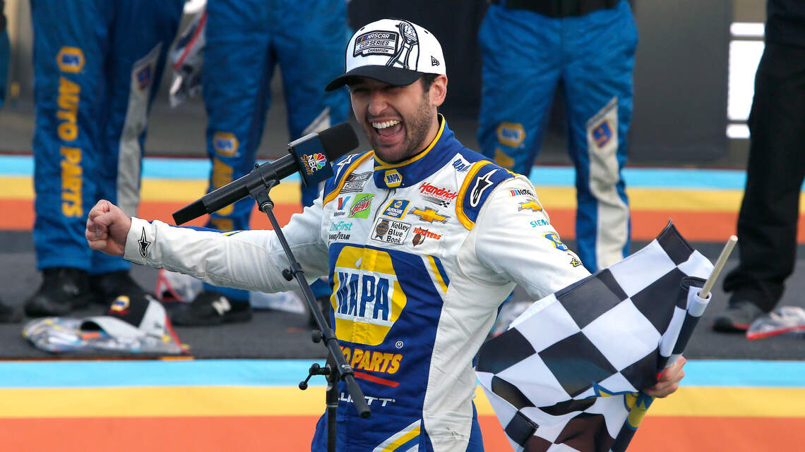 Passing the torch: Chase Elliott ascends NASCAR ranks as Jimmie Johnson makes his exit