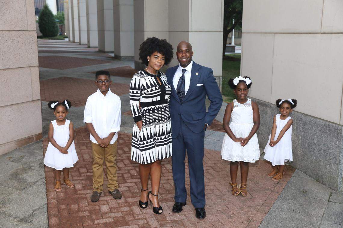 The Rhodes family has spent more time together during COVID, watching bad movies and laughing with their 5-year-old comedian.