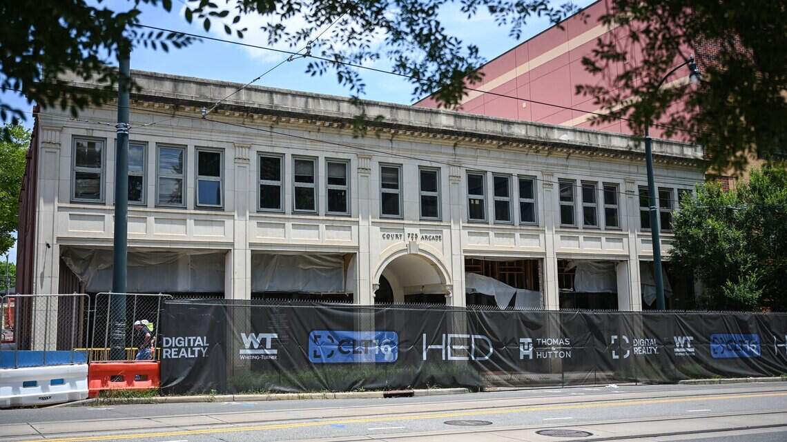 Charlotte architects try to save historic facade from demolition for data center
