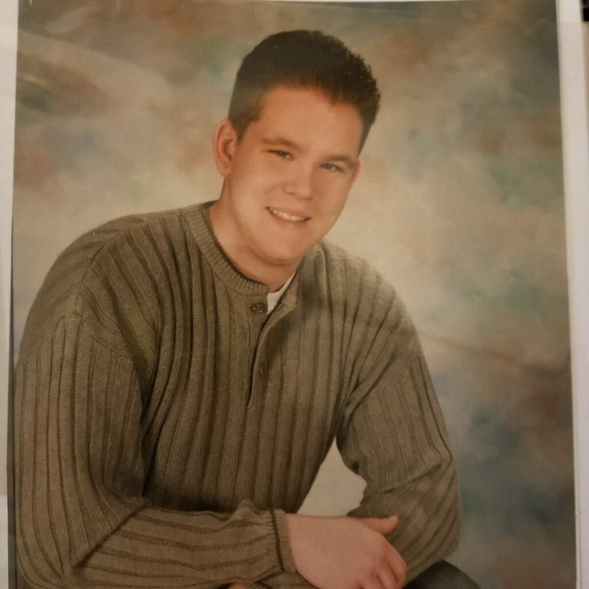 Ryan Krok’s high school yearbook photo.