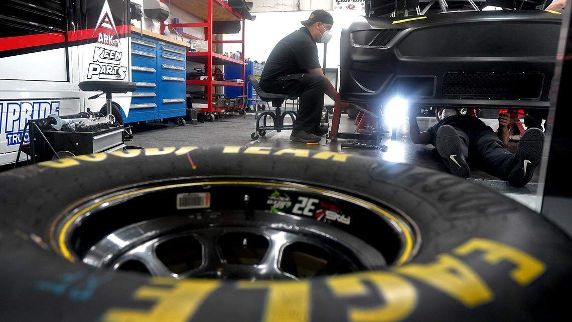 What it’s like inside a NASCAR garage as teams work to bring racing back from a pandemic
