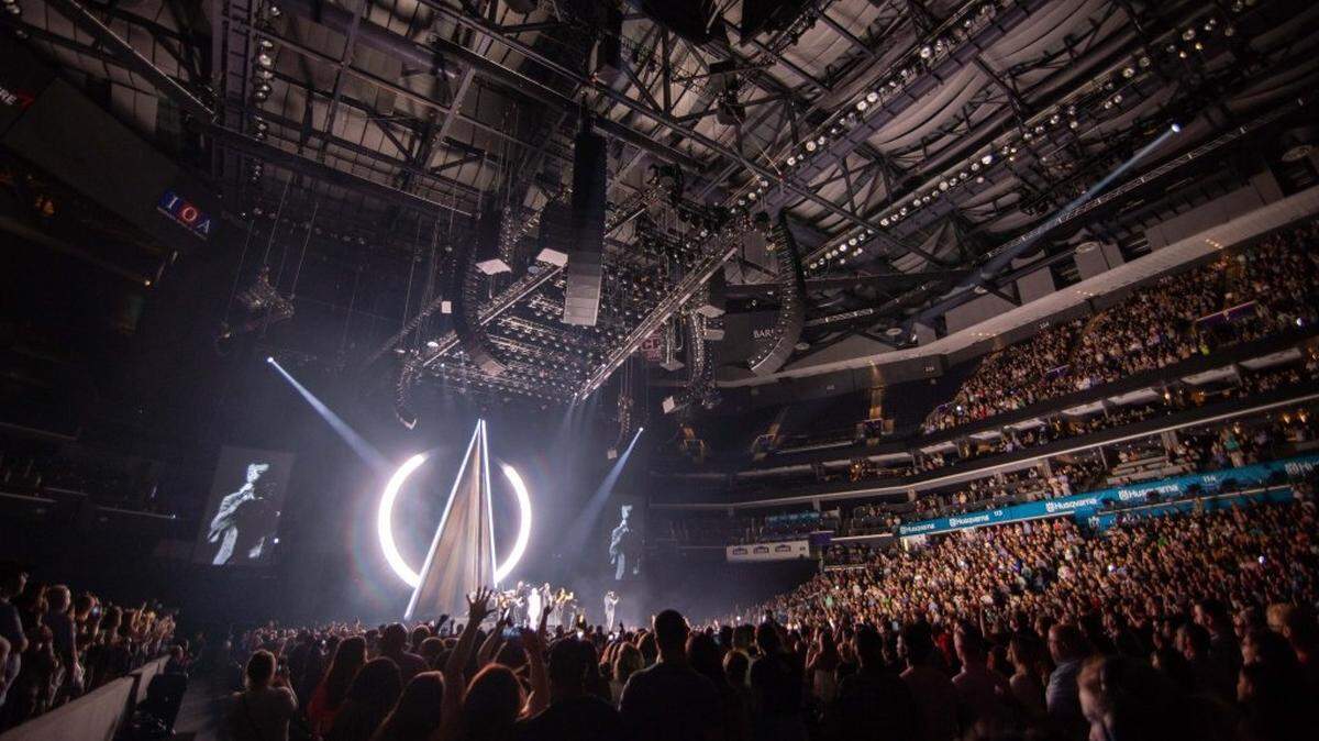 Spectrum Center was packed for the Sam Smith concert in July 2018.