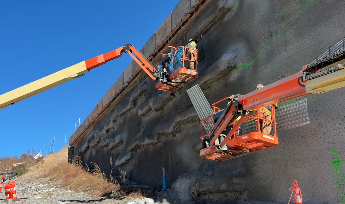 First-of-its-kind project is trying to help bats left homeless by Hurricane Helene in North Carolina. Roosts are being added to rock walls long I-40.