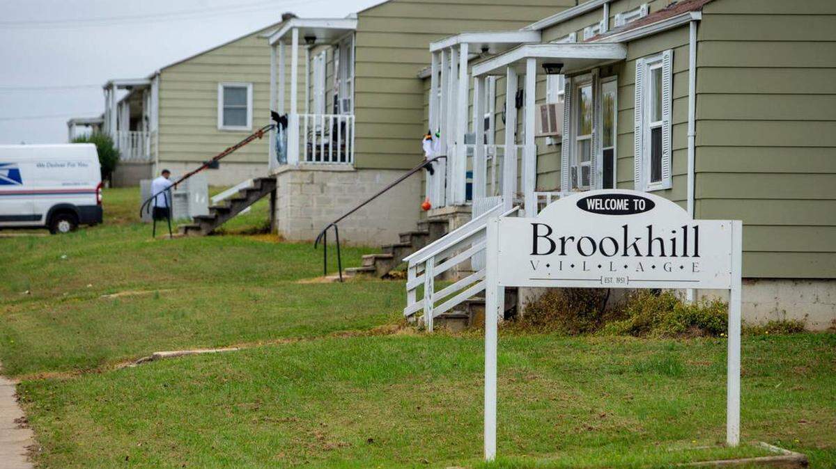 The future of affordable housing in Brookhill Village is in doubt after a bid to secure funding was rejected by city and nonprofit leaders. Brookhill is adjacent to South End where development is booming. A developer is trying to find a way to revitalize the community without displacing the residents.
