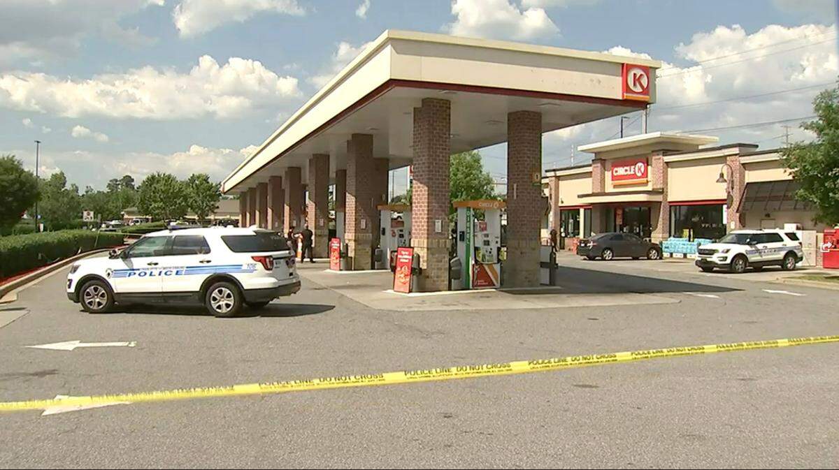 A woman and two men were shot Tuesday, May 31, 2022, at a Circle K gas station on Tryon Street in northeast Charlotte following an argument, police say.