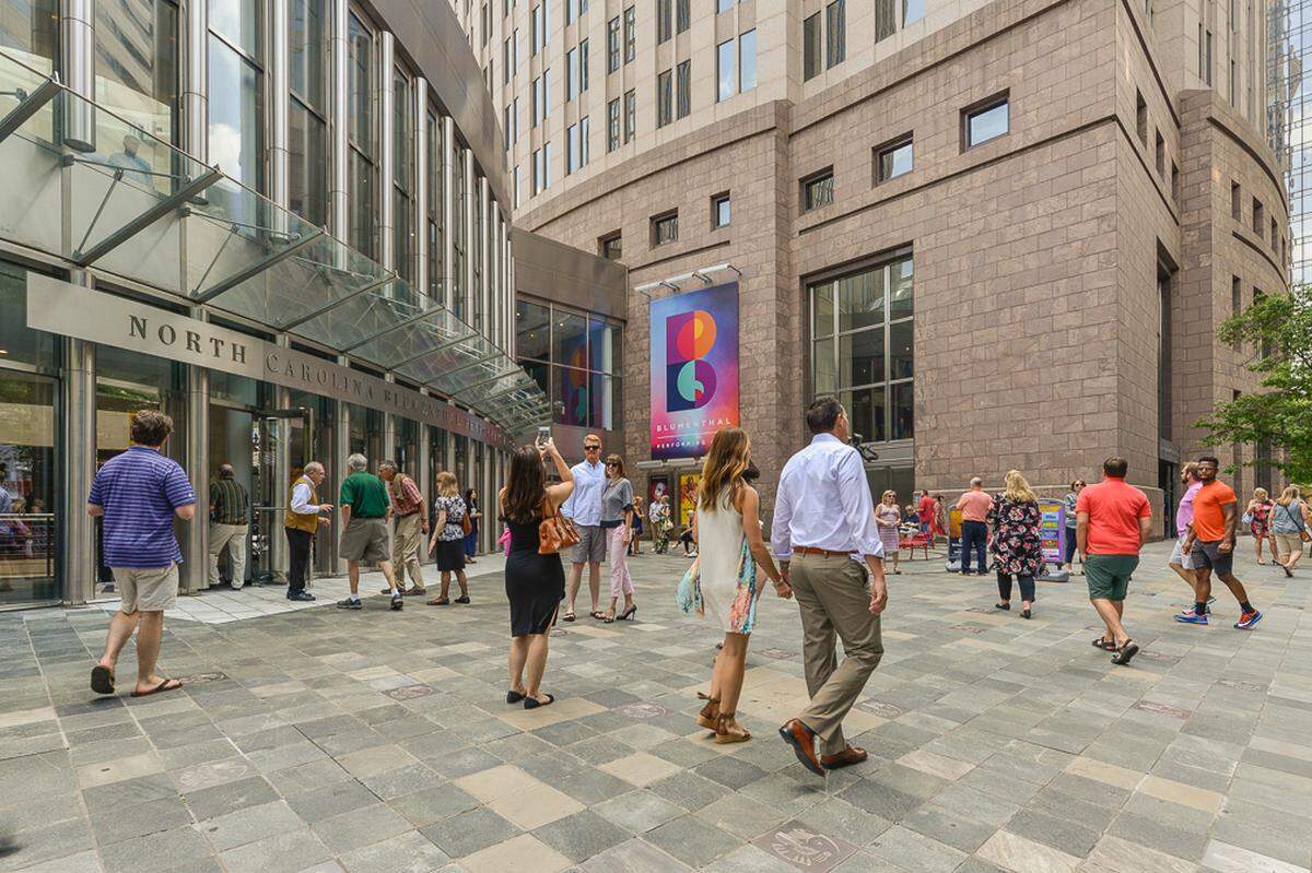 Wednesday Night Live includes free admission from 5 to 9 p.m. every Wednesday to uptown Charlotte’s five arts institutions that are part of the Levine Center for the Arts.