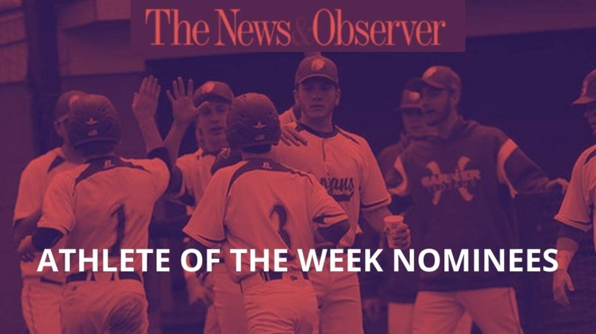Athlete of the week nominees