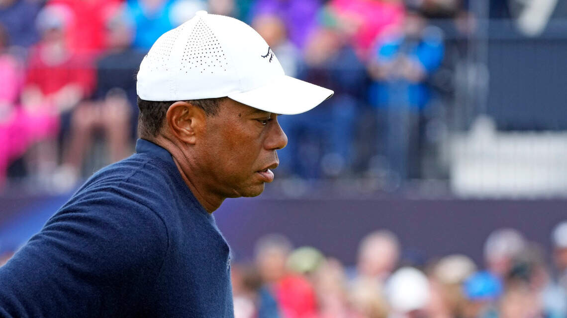 Tiger Woods among notables to miss the cut at 2024 Open Championship