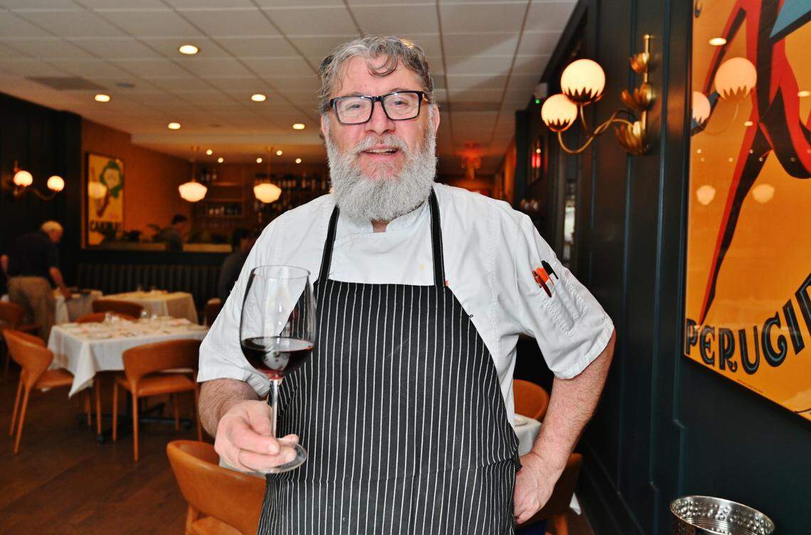 Aqua e Vino chef and owner Gabriele Grigolon.