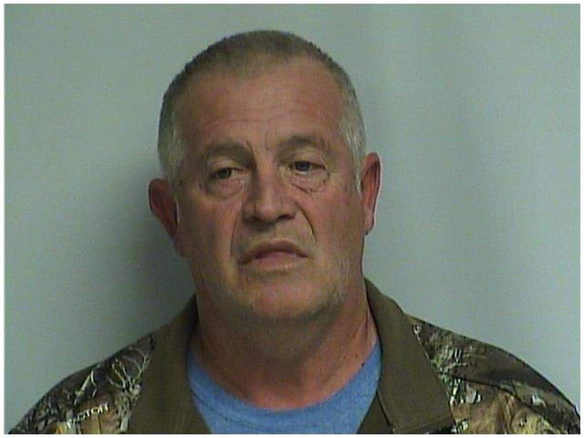 Michael Wayne Shoffner, 58, was arrested on charges of manufacturing marijuana, maintaining a dwelling for a controlled substance and seven counts of possessing a firearm as a convicted felon.
