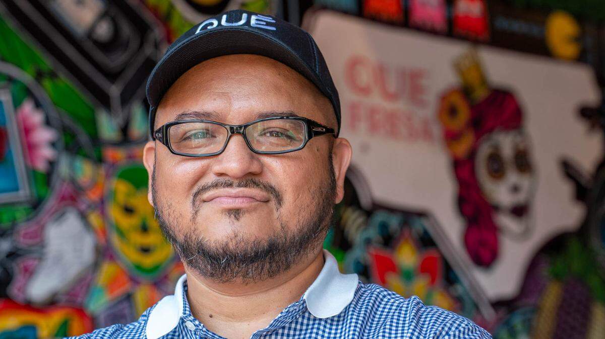 Manny Flores, owner of Que Fresa and Que Onda.